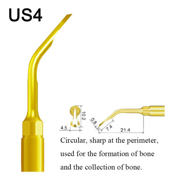 Vvteeth PiezoSurgery Tips for Mectron Woodpecker Dmetec NSK Orthopedic Cut Sinus Lift Dental Implant Handpiece Piezo Surgery