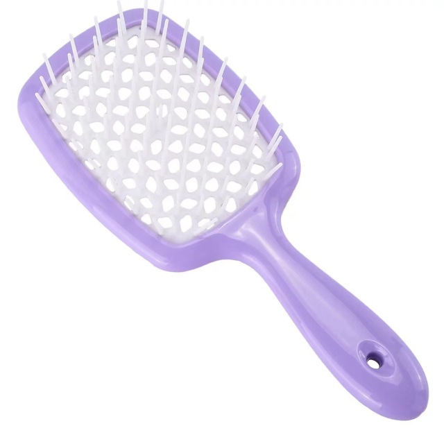 Hair Tangle Comb Detangling Hair Brush Large Plate Massage Combs Hollow Out Hair Brushes Barber Comb Salon Hair Styling Tools