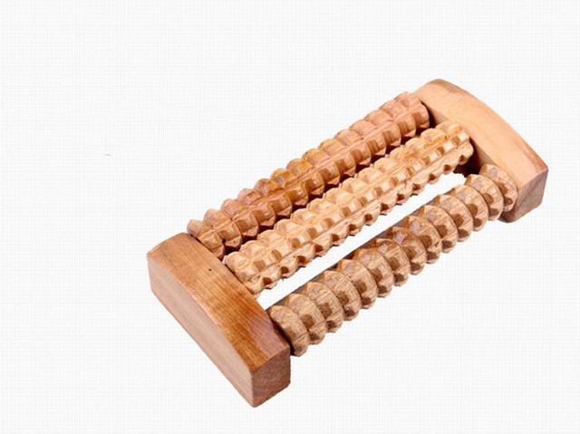 Meridian Yoga Massage Stick Wooden Massage Stick For Stomach Back Waist Neck Leg