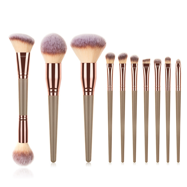 Loebig Beauty Makeup Brushes Cosmetic Brush Set Powder Foundation Blush Highlighting Eye Shadow Eyebrow Eye Lashes Make Up Tools