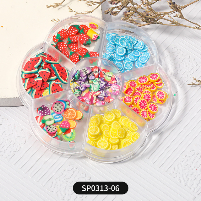 1 Box of 7 Nail Art Decorations Bow Aurora Bear Butterfly Rhinestone Pearl Mixed Set Box DIY Nail Decoration designer charms