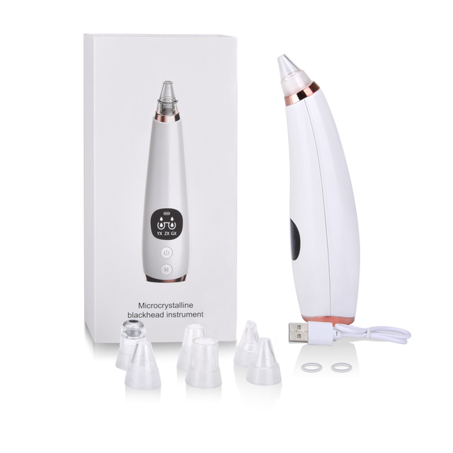 Electric Blackhead Remover Acne Point Vacuum Cleaner USB Set Pore Cleaner Acne Pimple Extraction Tool