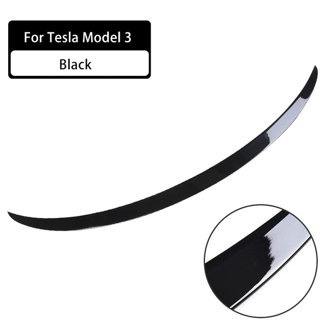 New 2022 model y/model 3 spoiler carbon fiber performance rear spoiler carbon fiber car body styling