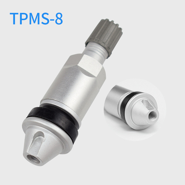 4pcs TPMS Tire Pressure Sensor Valve Metal Rubber Valves All Cars for Mercedes Audi Land Rover Volkswagen Patrol Buick Ford