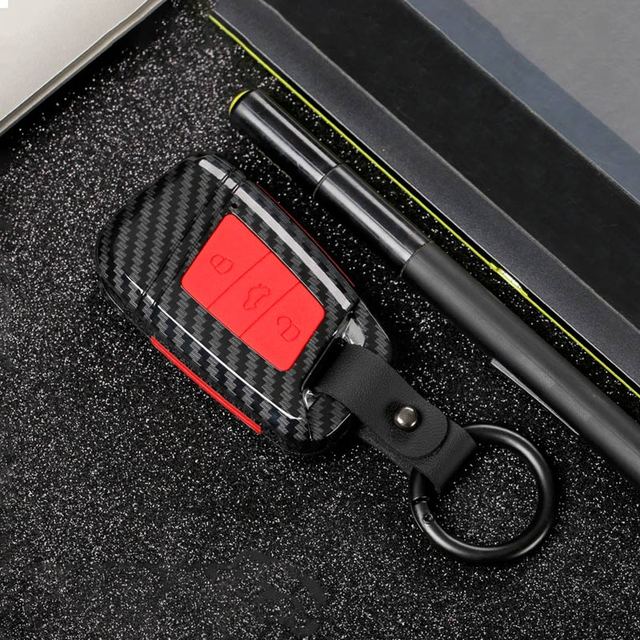 ABS Plastic + Silicone Car Key Case For Skoda Superb A7 Kodiaq For VW Magotan Passat B8 VW Golf Gte Tiguan MK2 Accessories