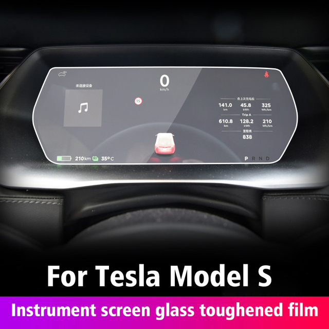 Car Windshield Tempered Film for Tesla Model 3 Model Y Center Control Touch Navigation Screen Protector Decoration Accessories