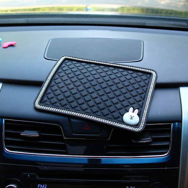 Car anti-slip mat, center console mat, silicone mat, sunglasses, mobile phone storage mat, auto parts, car decoration mat