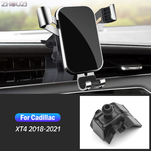 Car Mobile Phone Holder For Cadillac XT4 XT5 XT6 ATS CT4 CT5 CT6 XTS Air Outlet Mounts GPS Navigation Holder Bracket Accessories