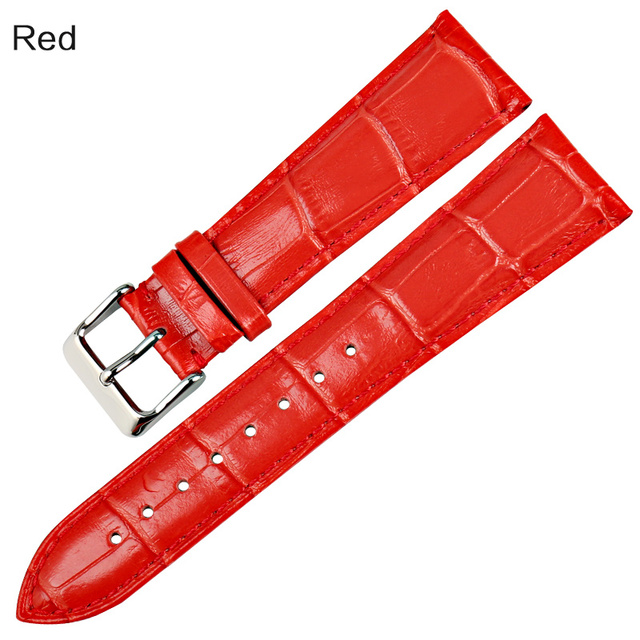 MAIKES High Quality Genuine Leather Watch Band Beautiful Purple Watch Accessories Strap 12mm 14mm 16mm 17mm 18mm 19mm 20mm 22mm