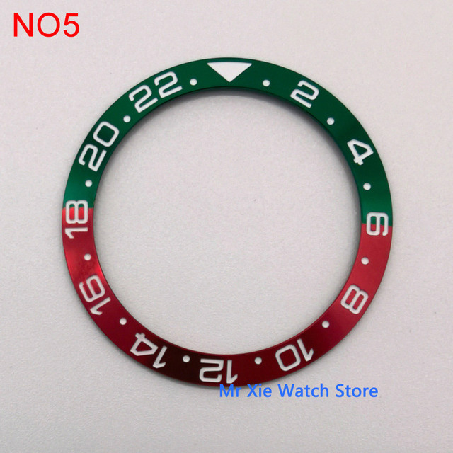 38mm watch strap high quality aluminum bezel insert for 40mm watch accessories inner diameter 30.5mm