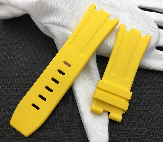 28mm Black Blue 15703 Nature Rubber Silicone Watchband Men Watch Strap Band for AP Watch Audemars & Piguet Strap Logo Tools