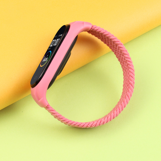 حزام من القطن المرن لـ Xiaomi Mi Band 6 5 4 ، حزام من القطن المرن لـ Mi band 3 و Xiaomi Amazfit band 5 و Mi Band 6 Sport