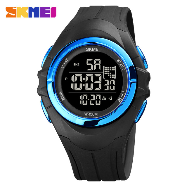 SKMEI Japan Digital Military Movement 5Bar Waterproof Men's Watch LED Light Stopwatch Wristwatch Relogio Masculino 1790