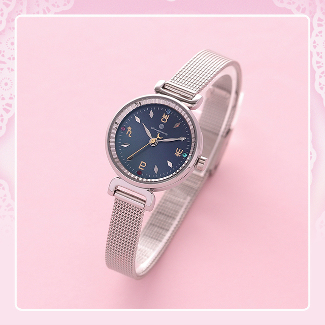 Anime OST Limited Quartz Sailor Moon Crystal Star Compact Wristwatch Women Girls Wrist Watch Jewelry Cosplay Props Birthday Gift