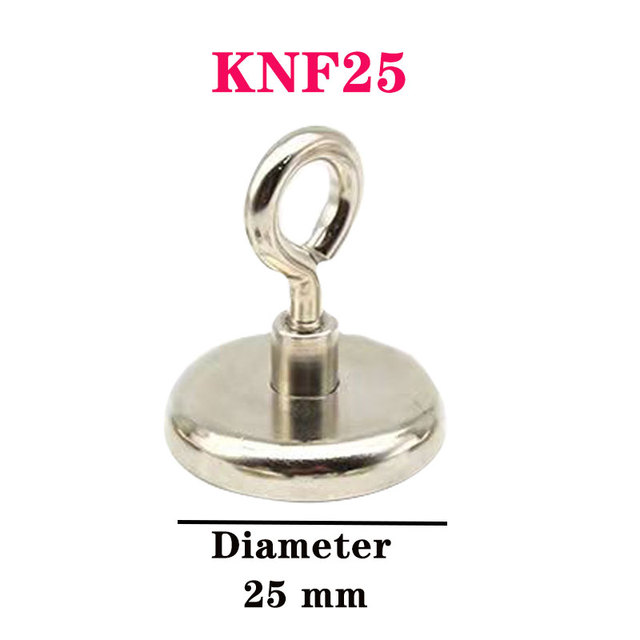 KNF Strong Magnet Search Round With Ring Fishing Game Magnetic Material Can Be Used For Outdoor Recreation Super Strong Magnet