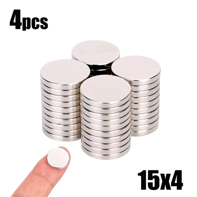 10 20pcs/lot 15x2 15x3 15x4 10x2 12x2mm Strong Magnets Rare Earth Magnets Hot Neodymium Magnets Small Round Magnets