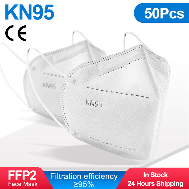 KN95 Mascarillas ffp2mascarillas Respirator Mask FFP2 Approved Mask 5 Layers Reusable FPP2 Mascarillas FP2 Face Masks Black KN 95 ffp3