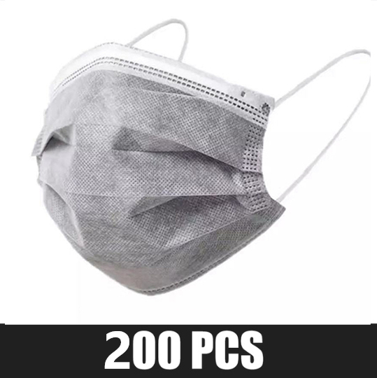 Disposable protective mask 3 ply non woven fabric dust cloth