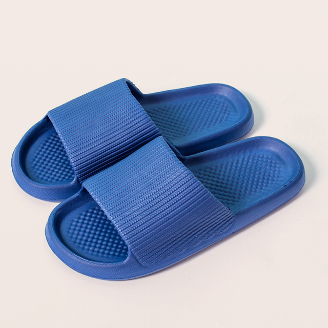 Summer Slippers Mute EVA Platform Sandals Women Slippers Soft Bottom Indoor Men Summer Deodorant Non-slip Household Flip Flops