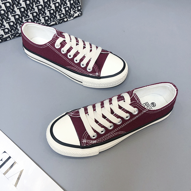 2022 new flat shoes sole canvas lace up sports casual shoes female students light fashion women's shoes small white shoes