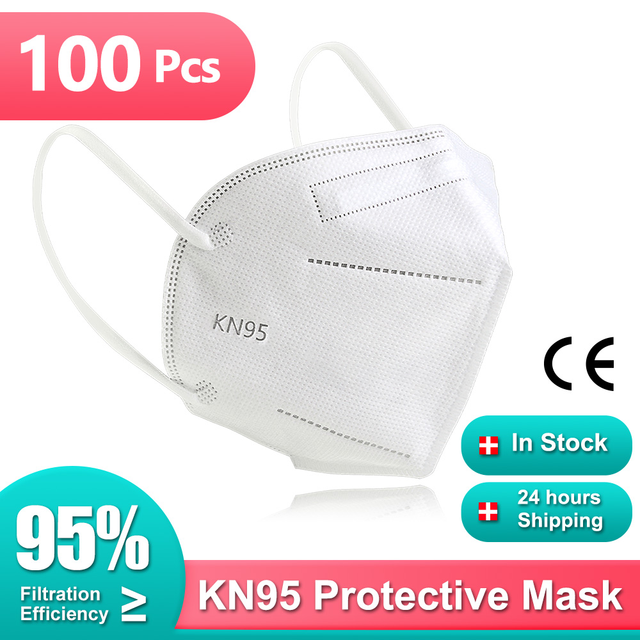 10-100pcs ffp2 Masks Morandi KN95 Masks FFP2 CE Approved Spain Mascarillas FPP2 Black Mask FFP 2 Approved FP2 Face Masks