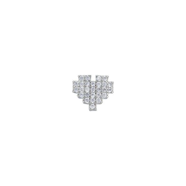 10pcs New Nail Art Love Diamond Explosion Japanese Super Flash Heart-shaped Zircon Nail Decoration Drill