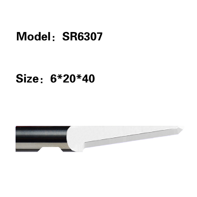 6mm Round Single Edge Tungsten Carbide Blades, ZUND, COMELZ, ATOM Cutter SR6303 SR6307 SR6310 SR6315 SR6316 SR6375