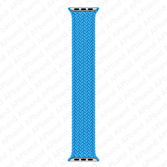 Braided Solo Loop For Apple Watch Band 45mm 41mm 44mm 40mm 42mm 38mm Nylon Bracelet iWatch Series 3 4 5 SE 6 7 1:1 Official