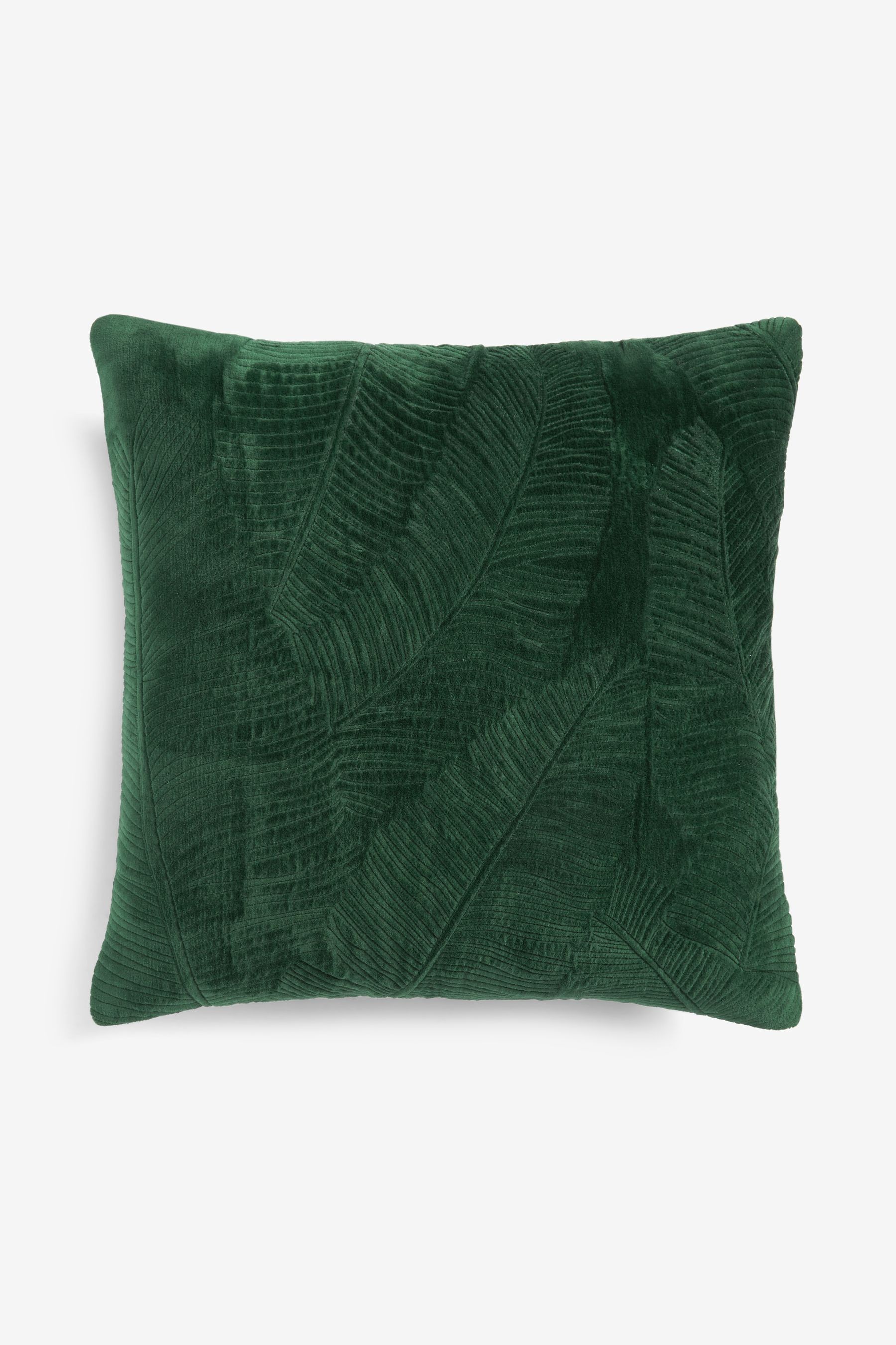 Textured Leaf Cushion