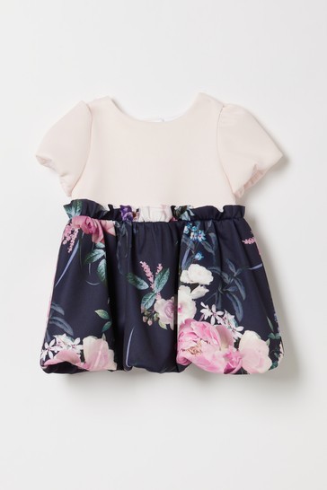 Lipsy Baby Puff Sleeve Dress With Matching Knicker