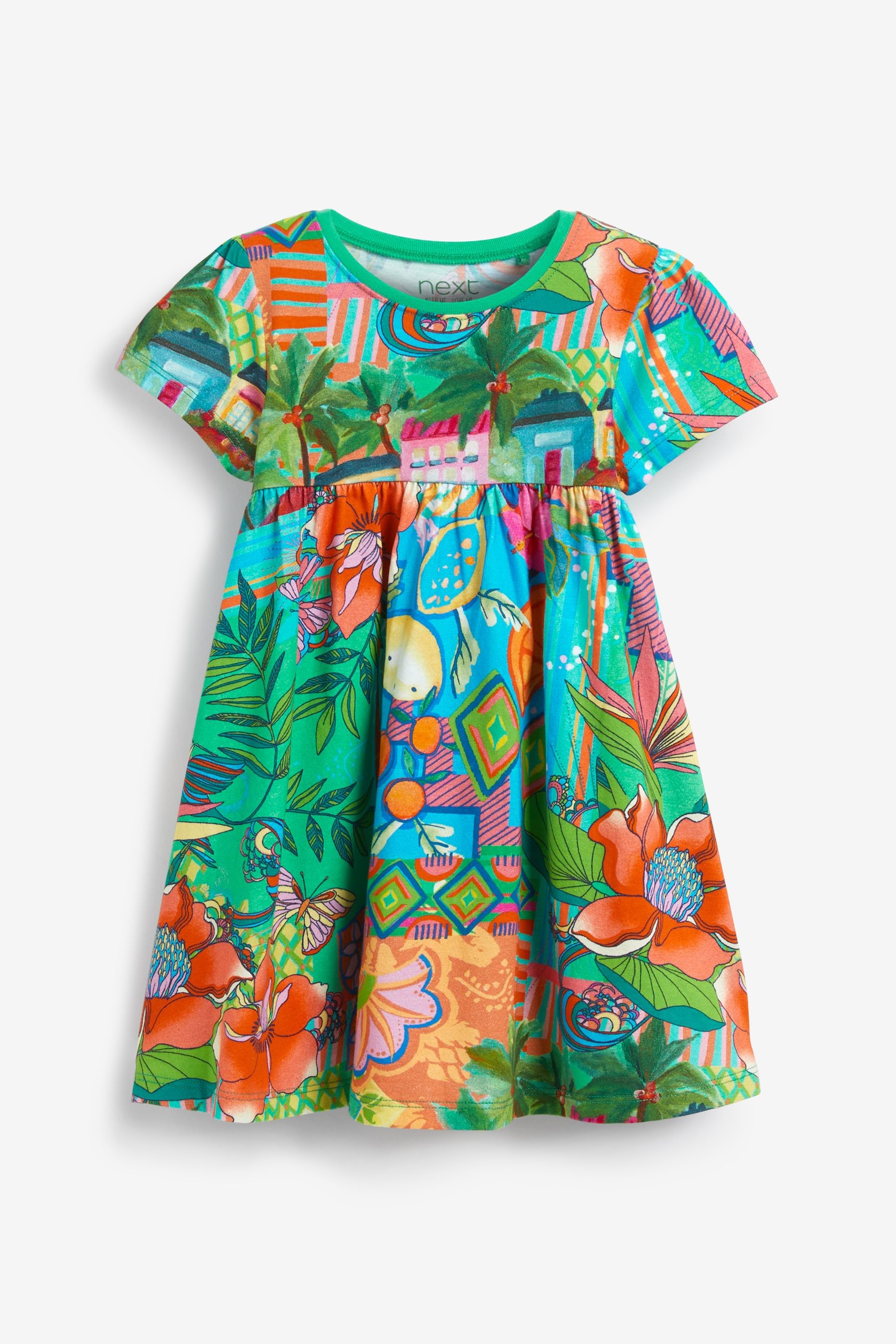 Short Sleeve Jersey Dress (3mths-7yrs)