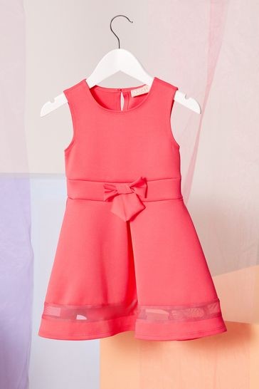 Lipsy Mini Scuba Bow Dress