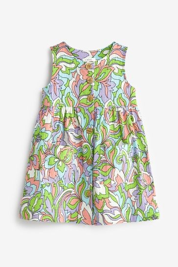 Textured Cotton Dress (3mths-8yrs)