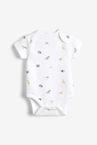 5 Pack Short Sleeve Bodysuits (0mths-3yrs)