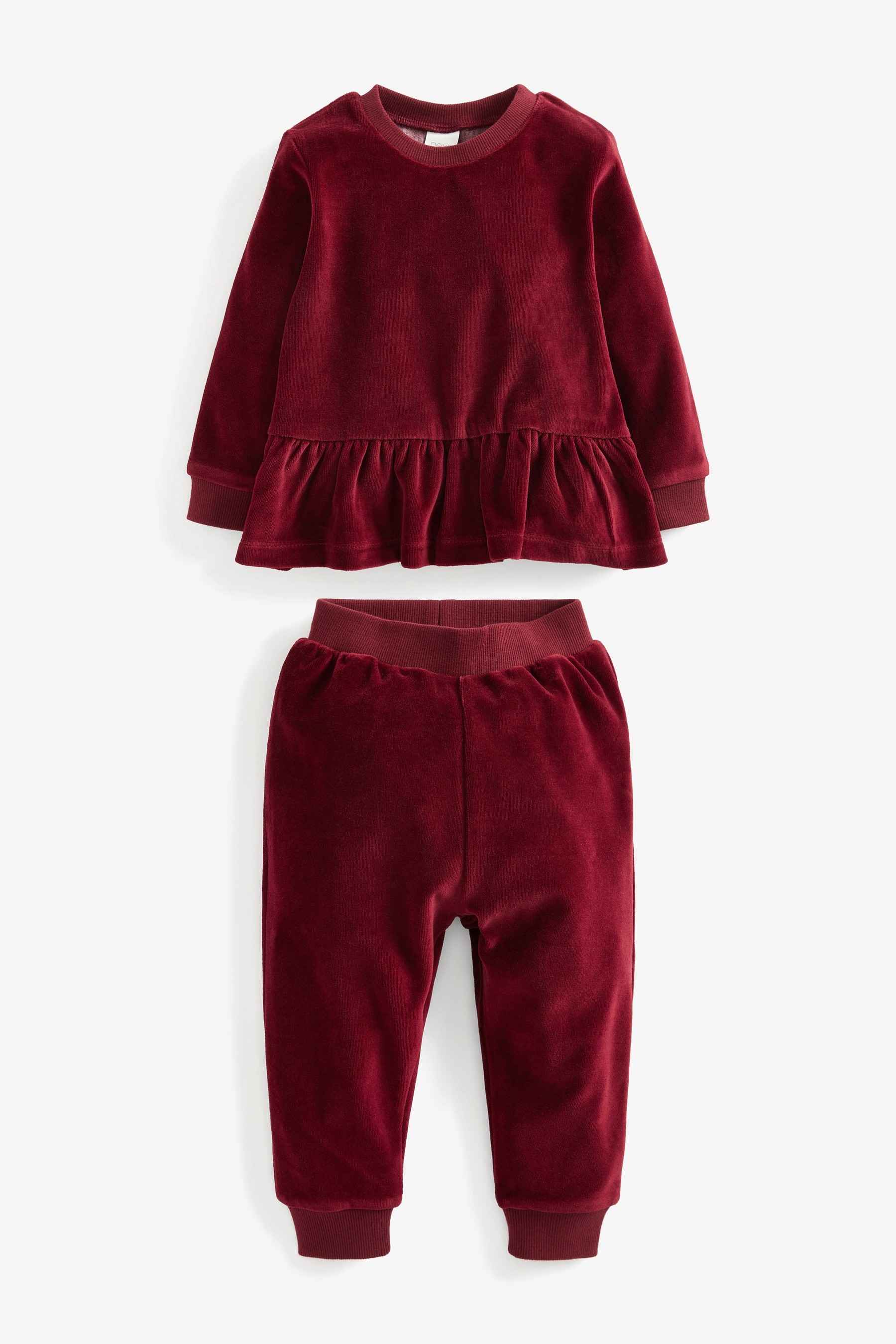 Peplum Velour Set (3mths-7yrs)