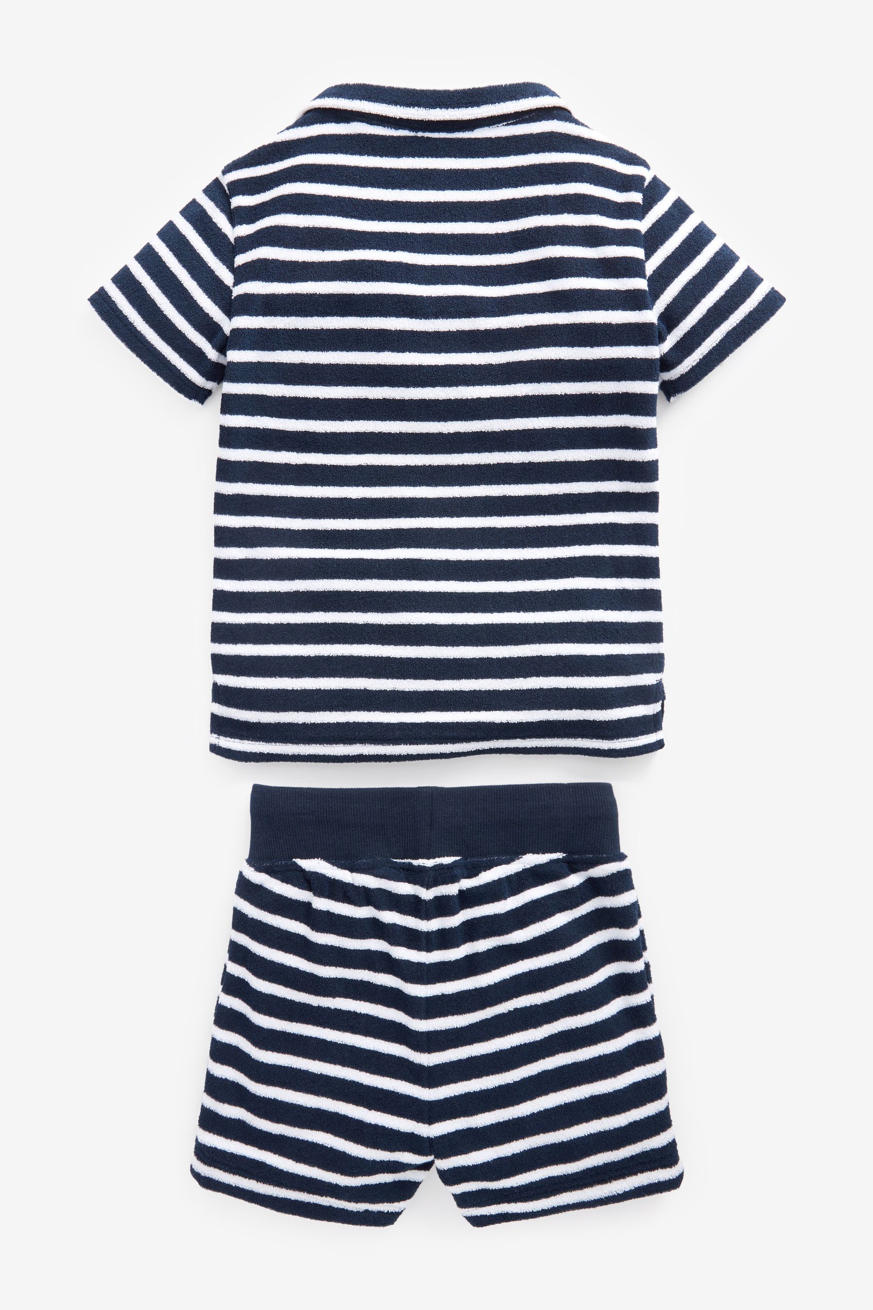 Towelling Revere Polo and Short Set (3mths-7yrs)