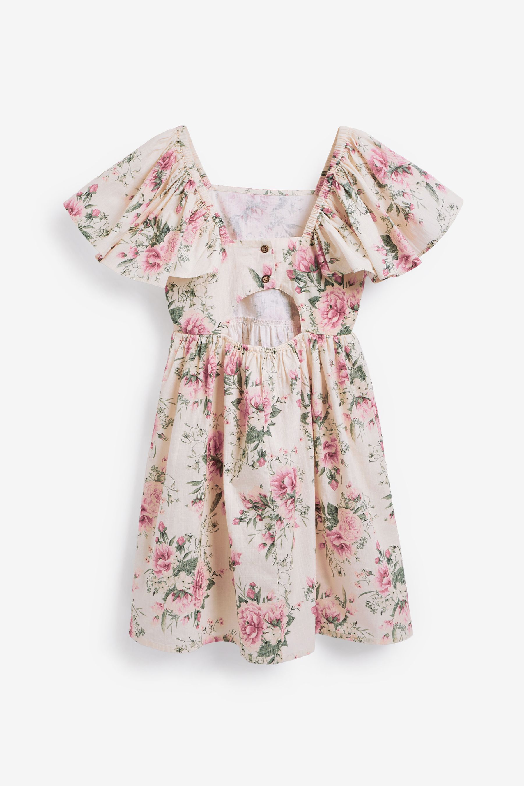 Angel Sleeve Dress (3-16yrs)