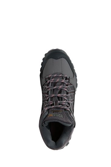 Regatta Grey Edgepoint Mid Junior Walking Boots