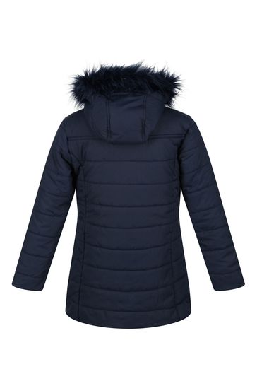 Regatta Fabrizia Insulated Longline Blue Jacket