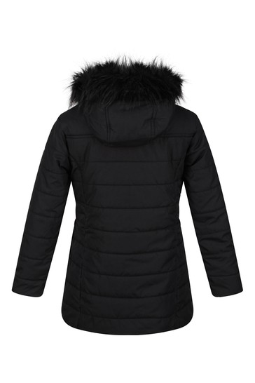 Regatta Fabrizia Insulated Longline Black Jacket