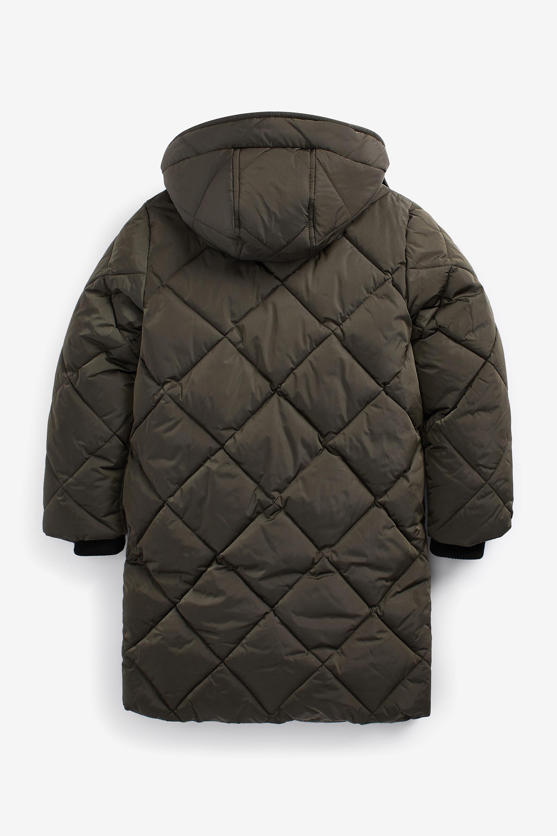 Shower Resistant Quilted Padded Coat (3-16yrs)