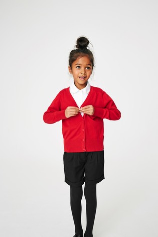 School V-Neck Cardigan (3-16yrs)