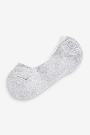 7 Pack Cotton Rich Cushioned Sole Invisible Trainer Socks