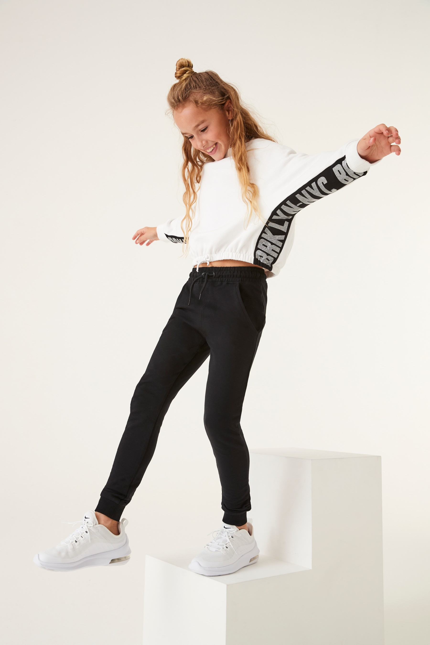 Skinny Fit High Waist Joggers (3-16yrs)