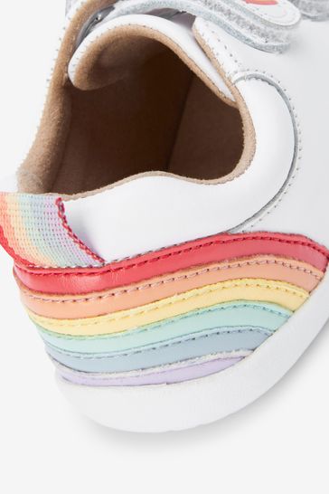 First Walker Rainbow Trainers Wide Fit (G)