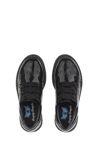 Start-Rite Impulsive Black Patent Leather School Shoes G Fit