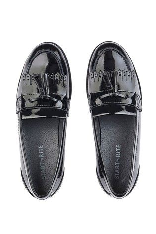 Start-Rite Sketch Black Leather School Shoes Standard Fit