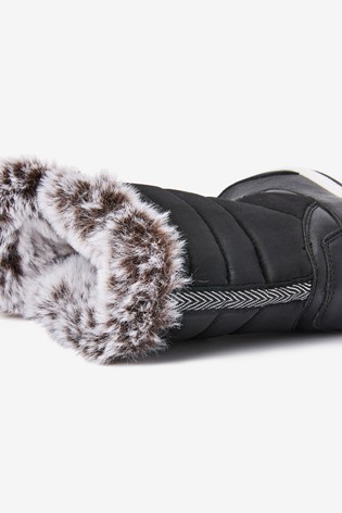 Waterproof Warm Faux Fur Lined Snow Boots