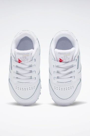 Reebok White Classic Leather Trainers