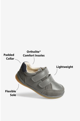 Leather First Walker Shoes Standard Fit (F)